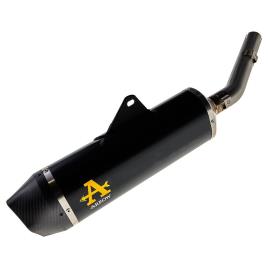 Arrow Silenciador De Alumínio E Carbono Indy Race Dark Ténéré 700 19-20 One Size Silver / Black