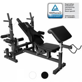 Gorilla Sports Estação De Trabalho Do Banco De Peso Universal One Size Black