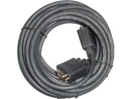 Cable Svga 3GO CVGA3MM/ VGA Macho - VGA Macho/ 3M/ Negro