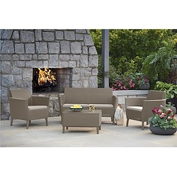 Conjunto de jardim relax KETER SALEMO CAPUCCINO