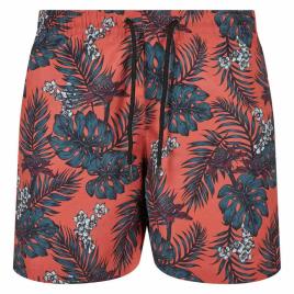 Urban Classics Calções De Banho Pattern M Dark Tropical