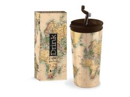 I-Total - Copo Térmico 350mL Mapa Antigo