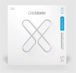 Cordas Acoustic Phosphor Bronze Light 12-String 10-47 XSAPB1047-12 D'Addario