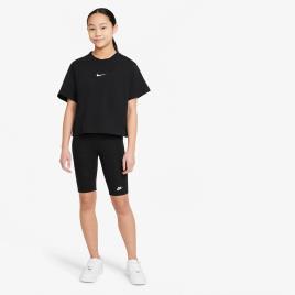 Futura Jra Camiseta Mc Crop Alg - PRETO tamanho 14