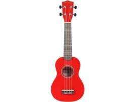 Ukulele Soprano Uk10 Vermelho