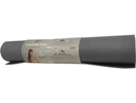 Tapete de Yoga POWERFIT Cinzento (173 x 60 x 0,5 cm)