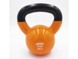 Kettlebell  POWERFIT Vinyl Dipping  Laranja (8 Kg)