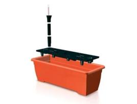 Prosperplast Vaso de Flores para Varanda com Sistema de Irrigação 7.5L 50X19X16 Cm