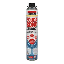 ESPUMA ADESIVA SOUDABON TURBO PISTOLA 750ml SOUDAL.