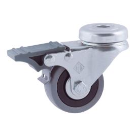 RODA PASSADOR TRAVÃO Ø50mm (RODA) BORRACHA CINZENTA CR39489 AFO