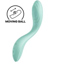 VIBRADOR DE PONTO G DE PRAZER RRROLLING SATISFYER - VERDE