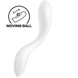 VIBRADOR DE PONTO G DE PRAZER SATISFYER RROLLING - BRANCO