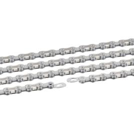 Wippermann Corrente Estrada/mtb Connex 9xs 6.6 Mm 1/2 X 11/128 114 Links Silver