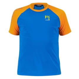 Karpos Camiseta De Manga Curta Lavaredo 8 Years Indigo Bunting / Orange Fluo