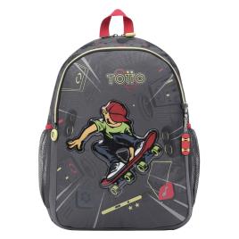 Totto Mochila Muska One Size Gris 3Y1L