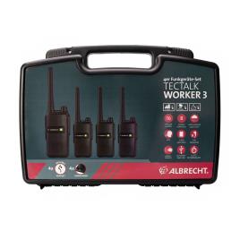 Albrecht Walkie-talkies Tectalk Worker 3 4 Unidades One Size Black