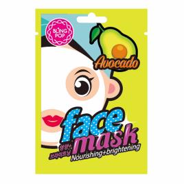 Máscara Facial de Nutrição com Abacate Bling Pop