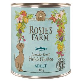 Rosie's Farm Adult 6 x 800 g  - Caça e faisão com salmão