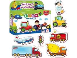 Jogo Magnético LITTLE WORLD Foam Fridge Magnets for Toddlers Age 1 (Idade Mínima: 5)