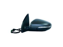 Espelho Direito Eletrico Vw Golf VI 08>12 com Luz Presença Rebativel