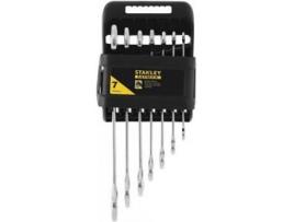 Pack 7 Peças Chave De Boca E Aperto STANLEY Ixas (Fmmt82901-0 Fatmax)