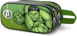 Estojo Hulk duplo 3D