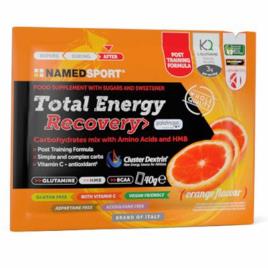 Named Sport Recuperação De Energia Total 40g 16 Unidades Laranja Dose Única Caixa One Size Orange