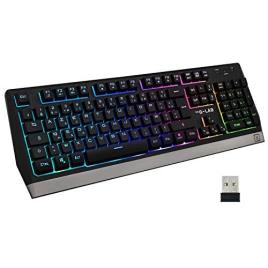 The G-lab Teclado Sem Fio Gaming G-lab Keyz Tungsten One Size Black