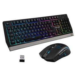 The G-lab O G-lab Pack Clavier Souris Sans Fil Combo Tungsten (noir) One Size Black