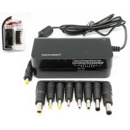 Euroconnex Conector De Carregador Portátil 70w 12-24v + Usb 2a One Size Black