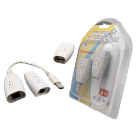 Euroconnex Usb-rj 4001 45 Extensor One Size White