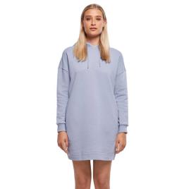 Urban Classics Vestido Curto Manga Comprida Organic Oversized Terry S Viola Blue