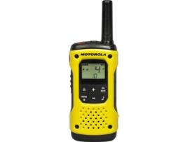 Walkie-Talkie MOTOROLA Motorola T92 H2O (16 Canais - Até 10 Km - Até 17h - Amarelo)