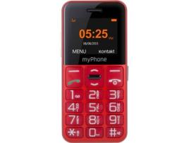 Telemóvel MYPHONE Halo Easy SS (1.8'' - 2G - Vermelho)