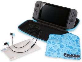 Conjunto Bolsa Nintendo Switch POWER A Travel Starter Kit Crash Bandicoot
