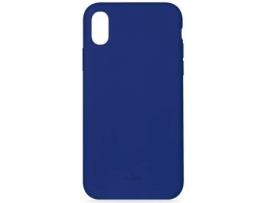 Capa iPhone XS Max  Icon Azul