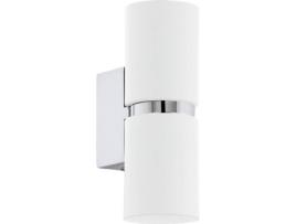 Candeeiro de Parede EGLO Passa 95368 (GU10 - 2 x 2 x 3.3 W - Aço)