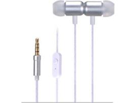 Auriculares Com fio  X4-G (In Ear - Microfone - Branco)