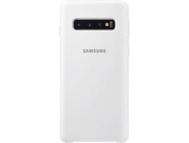 Capa SAMSUNG Galaxy S10 Silicone Cover Branco
