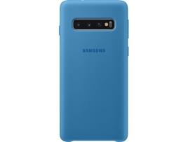Silicone Cover  Galaxy S10 G973 - Azul
