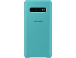 Capa  Galaxy S10+ Silicone Cover Verde