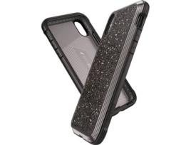 Capa iPhone X, XS  Glitter Preto
