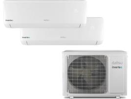 Ar Condicionado DAITSU ASD9K2I-DB PREWIFI  (18+18 m² - 9000+9000 BTU - Branco)