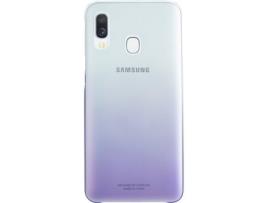 Capa  Galaxy A40 Gradiente Roxo