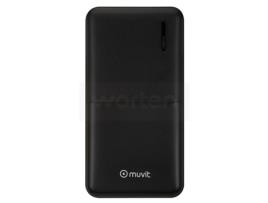 Powerbank MUVIT 10000AH (10.000 mAh - 2 USB - MicroUSB - Preto)