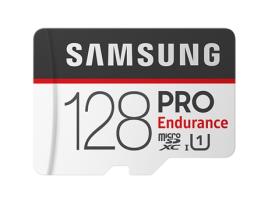 Cartão de Memória Micro SDXC SAMSUNG Pro (128 GB - Classe 10 - UHS-I - Com adaptador SD)