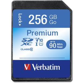 Cartão de Memória MicroSD  256 GB Class10 + Adaptador