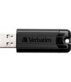 PEN Verbatim 128GB USB 3.0 Pinstripe Black
