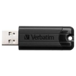 Verbatim Pen Drive Pinstripe Usb 3.0 256gb One Size Black