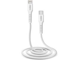 Cabo SBS TECABLELIGTC1W (Lightning - USB-C - 1 m - Branco)